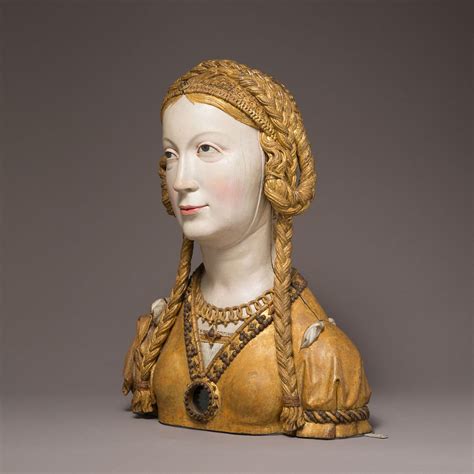 Reliquary Bust Of A Female Saint South Netherlandish The Met Design