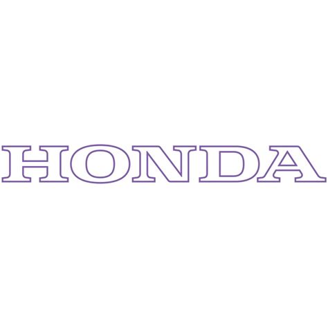 Honda Outline Logo Vinyl Decal Car Window Bumper Sticker Race Etsy Uk