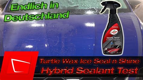 Turtle Wax Ice Seal N Shine Hybrid Sealant Hydrophobic Spray Wax Im