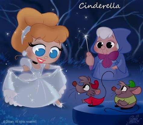 50 Chibis Disney Cinderella Chibi Disney Disney Cuties Kawaii Disney