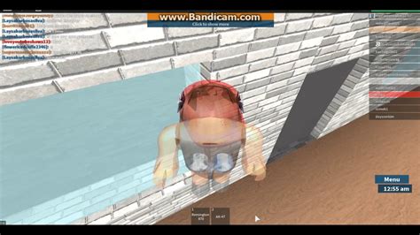 How To Glitch Through Walls Roblox Youtube