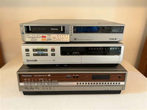 Lot 188 Vintage Panasonic Video Cassette Recorder Sony Betamax