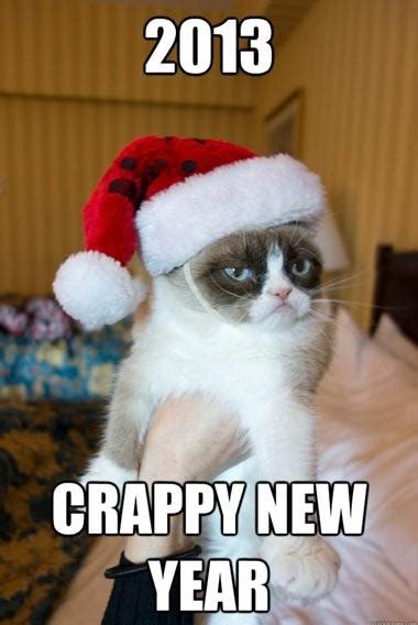 Grumpy Cats New Year Wishes Grumpy Cat Know Your Meme
