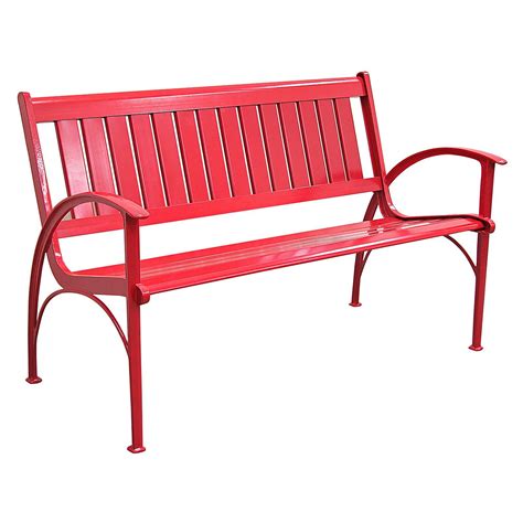 Have To Have It Innova Contempo 4 Ft Cast Aluminum Park Bench 244