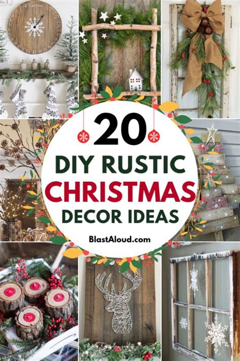 20 Diy Rustic Christmas Decor Ideas For That Cozy Christmas Charm