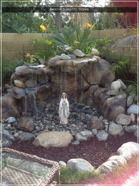 Backyard Grotto Designs 2020 In 2020 Meditation Garden Waterfalls