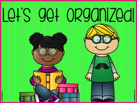 Lets Get Organized Teach123