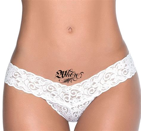 Sets Of Kinky Adult Temporary Tattoos Tramp Stamps Ddlg Etsy