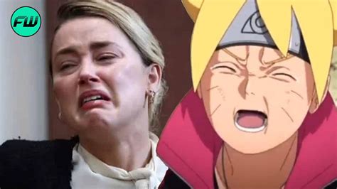 Amber Heard X Boruto Crying Face Meme Goes Ultra Viral
