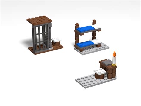 Lego Moc Tower Interiors Another Modular Castle Build By Omalley