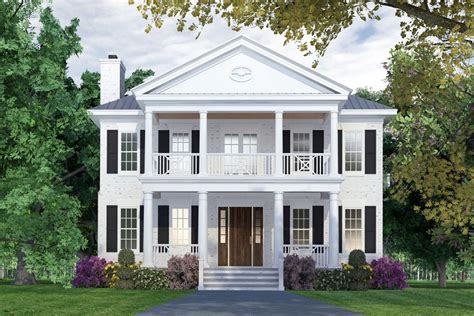 2 Story Colonial House Plans