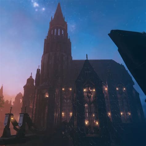 Valheim The Story Of Tristrams New Cathedral Valheim Build