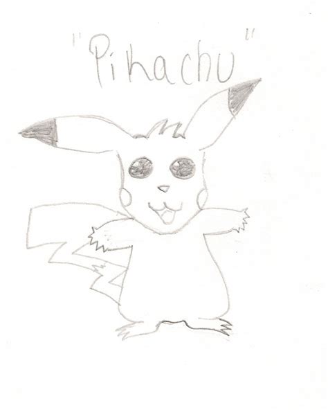 Pikachu Sketch By Kittycatmao On Deviantart