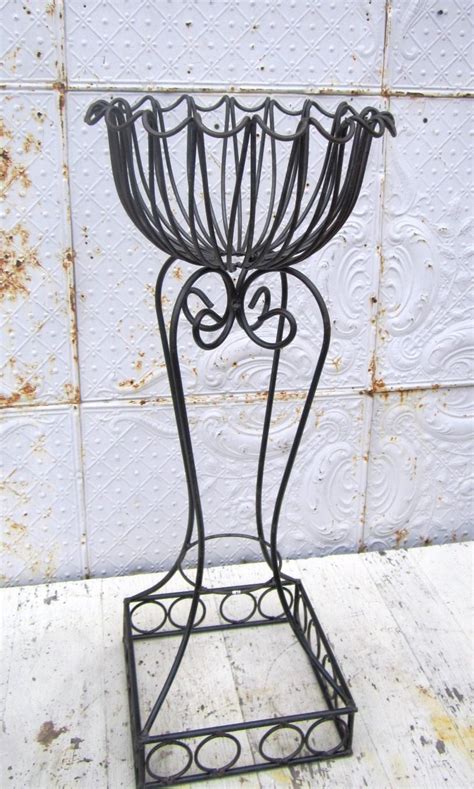 Tall Wrought Iron Plant Stands Outdoor Plant Ideas