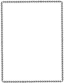 You can use these free cliparts for your documents, web sites, art projects or presentations. Cute Tribal Border Pack - Black and White by Miller and ...