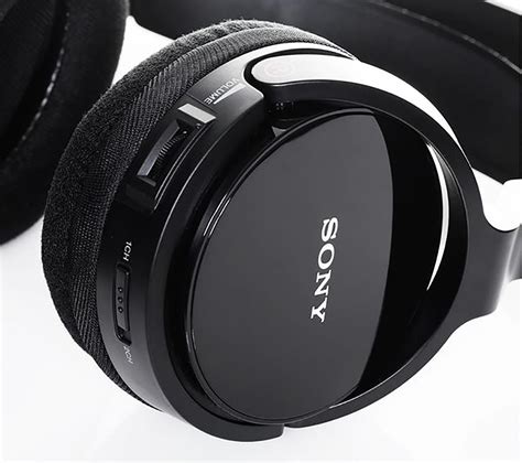Sony Mdr Rf811rk Rf Wireless On Ear Headphones Black With Volume