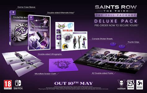 Descubre La Edición Deluxe De Saints Row The Third The Full Package