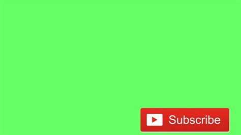 Stock video footage | 15,154 clips. Subscribe Button Click - Green Screen - YouTube