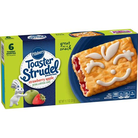 Pillsbury Strawberry Apple Toaster Strudel Shop Desserts And Pastries