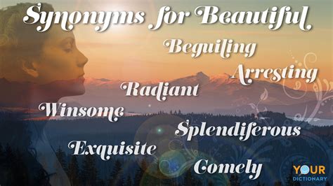 breaking down beautiful synonyms and beyond yourdictionary