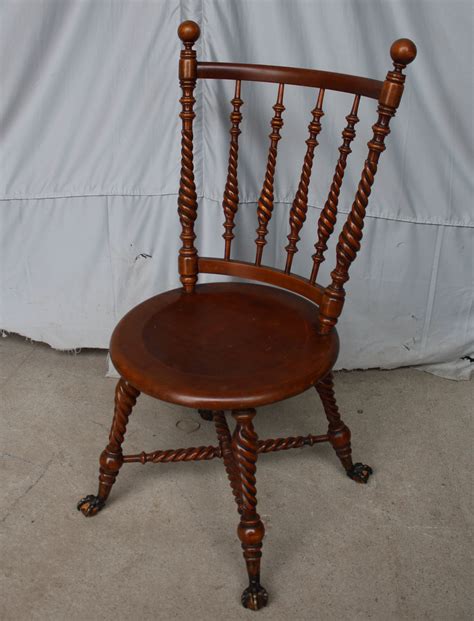 Bargain Johns Antiques Antique Fancy Victorian Mahogany Chair