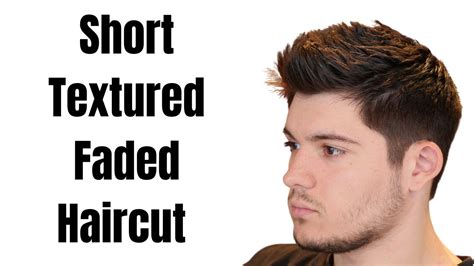 Short Tapered Haircut With Texture Thesalonguy Youtube