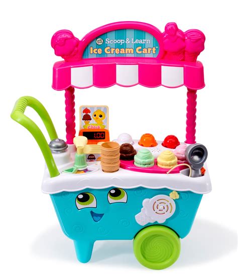 Leapfrog Scoop And Learn Ice Cream Cart Play Kitchen Toy For Kids