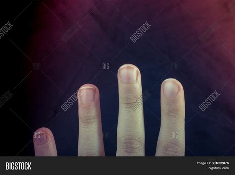 Four Fingers Child Image And Photo Free Trial Bigstock