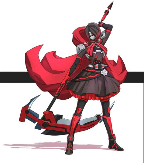 To Ze Ruby Rose Kamen Rider Kamen Rider Ex Aid Series Rwby Tokusatsu Highres 1girl