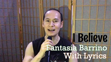 I Believe Fantasia Barrino With Lyrics Youtube