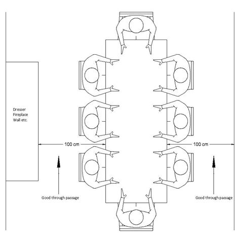 Square dining table dimensions for 12 people. Ideal space around dining table | Wooden kitchen table ...