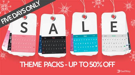 Swiftkey Announces 50 Off Select Theme Packs For Black Friday