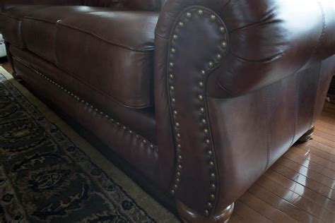 Lane Leather Sofa Ebth