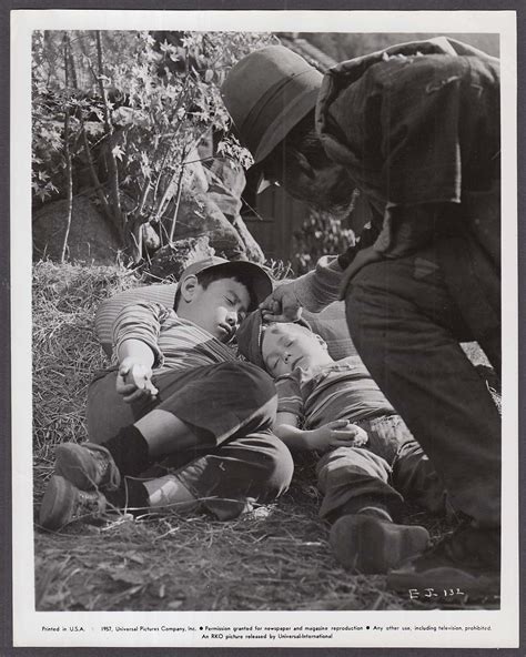 Roger Nakagawa And Jon Provost Sleeping Escapade In Japan 8x10 Photo 1957