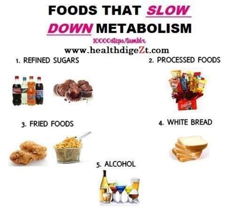 Keep reading to learn the exact drinks that nutritionists say will help speed up your metabolism… and, on the flip side, don't miss the worst foods for your metabolism. foods that slow metabolism | Slow down metabolism, Lose 15 ...