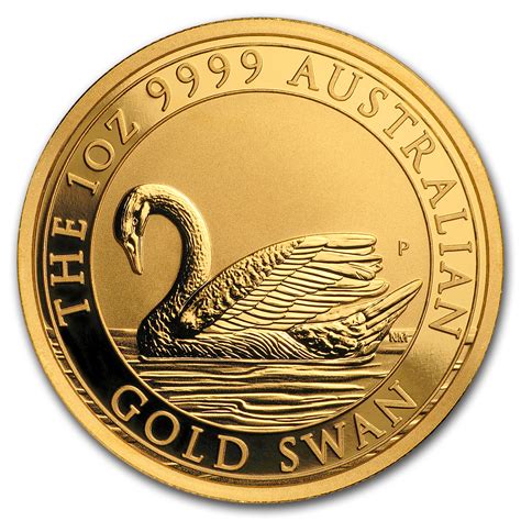 Gold Swan 2017 1 Oz Pure Gold Coin In Capsule Perth Mint The Coin