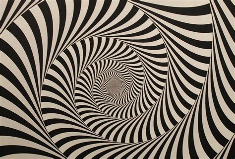 Optical Illusion Beige Swirl Digital Art By Sumit Mehndiratta Fine