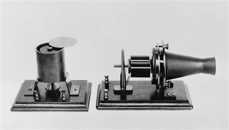The First Telephone Developed And Patented By Alexander Graham Bell In