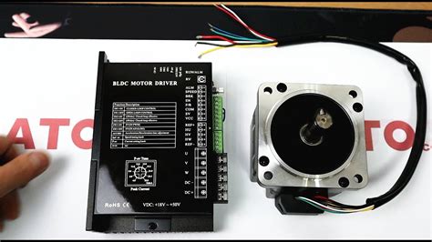 24v48v Bldc Motor Hall Sensor Controller Connection And Control Youtube