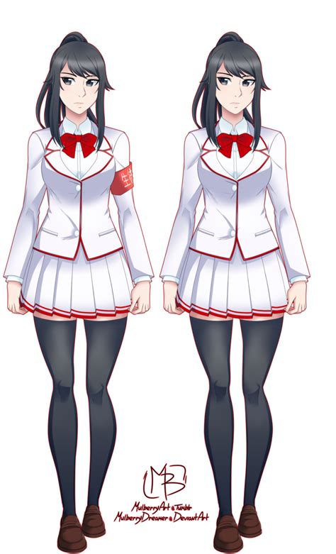 Student Council Ayano By Mulberrydreamer Yandere Simulator Yandere