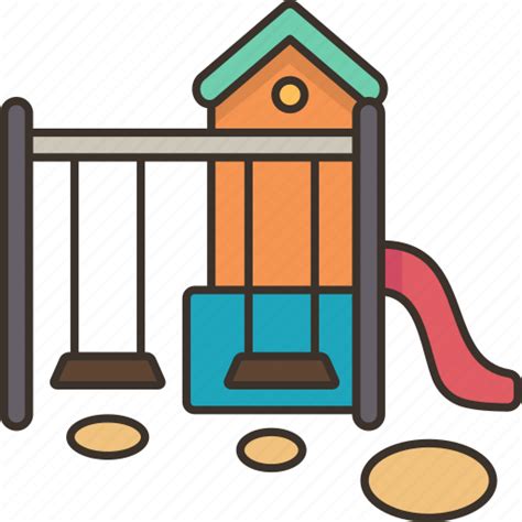 Playground Kids Park Outdoor Leisure Icon Download On Iconfinder