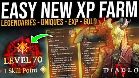 Diablo 4 Fast Levels New Amazing Legendary Unique And Exp Farm