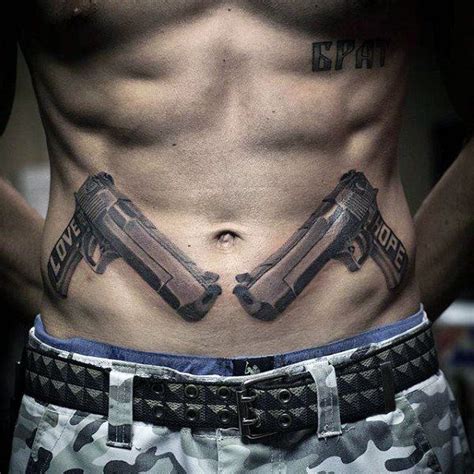 And since the hip and the waist area are very versatile spots, you can really think of any tattoo you like to get inked on you. Stomach Tattoos for Men Designs, Ideas and Meaning ...