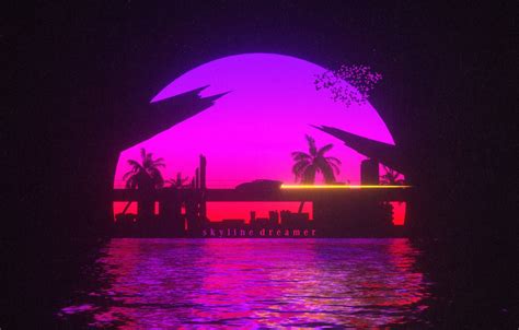 Wallpaper Sunset The Sun Water Auto Bridge Music