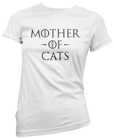 mother of cats cat lady mum crazy womens t shirt ebay