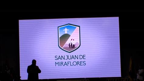 San Juan De Miraflores Ya Tiene Nuevo Escudo Youtube