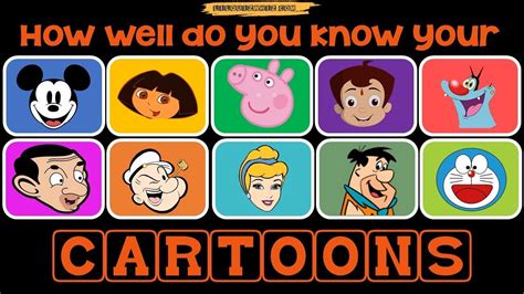 Top 117 Cartoon Character Quiz Questions And Answers