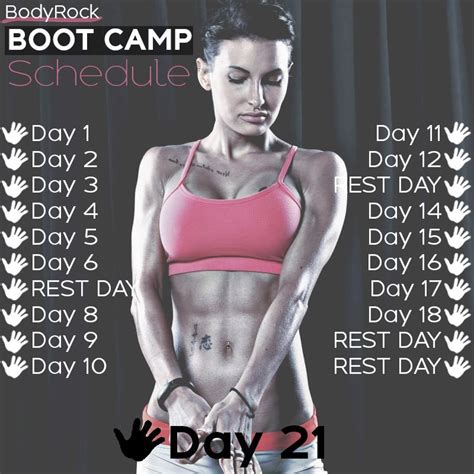 Here Is Your Boot Camp Schedule Are You Ready To Hiit It March 24th The Workouts Will Be