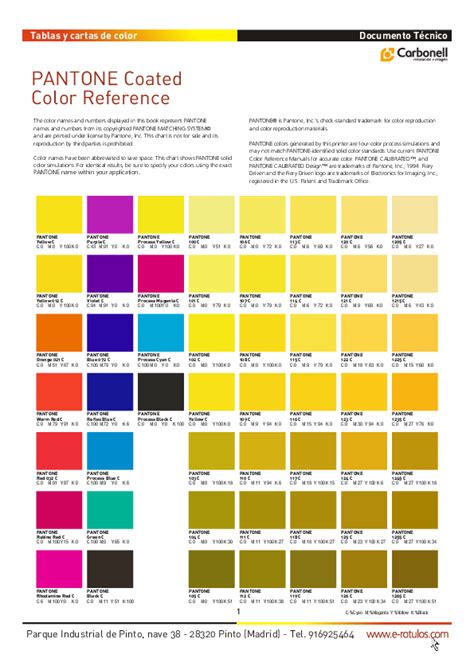 Pdf Pantone Coated Color Reference Miguel Angel