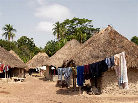 Africa Sierra Leone Village Hut Stock Photos Pictures And Royalty Free